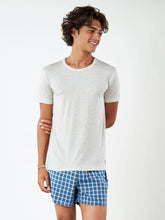 Navy Tan Heather